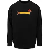 Merchcode Sweatshirt 'Christmas Dog' gemengde kleuren / zwart