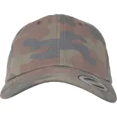 Flexfit Pet ecru / blauw denim / grasgroen / pastelrood