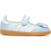 Adidas Originals Ballerina's 'SAMBA' lichtblauw / goud / wit