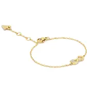 GUESS armband Love Bites 18mm Infinity Bracelet Yellow Gold goudkleurig