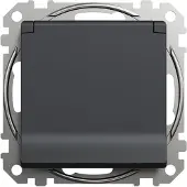 Schneider Electric STOPCONTACT IP44 SDD214024 ANTRACIET