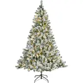 Everlands Imperial pine Snowy 240 cm LED