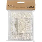 Creativ Company Sieraden Maken Set Parelmoer Wit Mix
