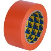 Verlofix Bouw- En Stuclopertape 50 Mm X 33 M Pvc Oranje