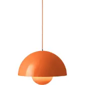 &tradition Hanglampe &Tradition, Flowerpot VP2, dimbare, Oranje, Woonkamer, Aluminium, Designer