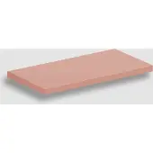 Clou bovenblad verti 36x18x2 cm mat roze