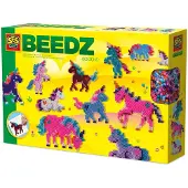 Ses strijkkralen - unicornwereld 06233 - creatief speelgoed - regenboogkleur