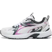 Puma Sneakers laag 'Milenio' pruim / zwart / wit