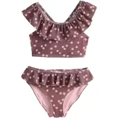 Next Bikini chocoladebruin / rosa