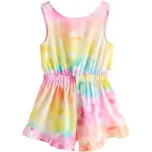 Next Overall pastelblauw / pasteelgeel / pasteloranje / rosa