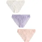 Next Slip crème / lavendel / pasteloranje