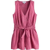 Next Jumpsuit pink / rood