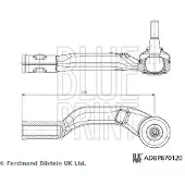 Blue Print ADBP870120 Stuurkogel