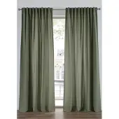 Bonprix Onderhoudsvriendelijke gordijnen van microvezel (2 stuks) maat H/B: 175/140 cm