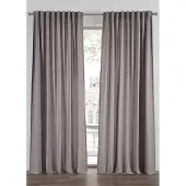 Bonprix Onderhoudsvriendelijke gordijnen van microvezel (2 stuks) maat H/B: 175/140 cm