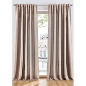 Bonprix Onderhoudsvriendelijke gordijnen van microvezel (2 stuks) maat H/B: 175/140 cm
