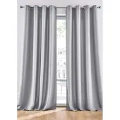 Bonprix Onderhoudsvriendelijke gordijnen met gerecycled polyester (2 stuks) maat H/B: 145/140 cm