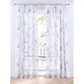 Bonprix Gordijn van lichte voile, ook in extra lang (1 stuk) maat h/b: 175/144 cm