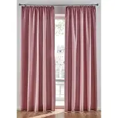 Bonprix Onderhoudsvriendelijke gordijnen met gerecycled polyester (2 stuks) maat H/B: 245/140 cm