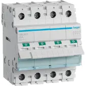 Hager SBN463. Nominale stroom: 63 A, Spoelspanning (max): 440 V. Modulehoeveelheid (max): 4 module(s),, Passieve elektronische componenten