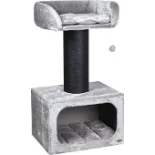 Boon Krabpaal Sasso XXL voor de kat (110 cm) Grijs/Zwart