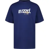Raizzed T-shirt donkerblauw Jongens Katoen Ronde hals Logo - maat 164
