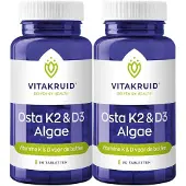 Vitakruid - Osta K2 & D3 Algae - 2 x 90 tabletten - Voordeelverpakking