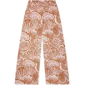 Schiesser Pyjamabroek ' Mix Relax ' oranje / wit