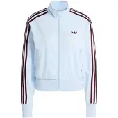 Adidas Sweatvest 'Firebird Classic' lichtblauw / bordeaux