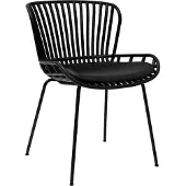Kick Collection Lot - Tuinstoel - Comfortabel modern design - Zwart
