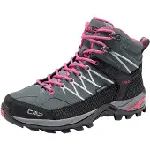 CMP Boots 'Rigel' basaltgrijs / pastelrood / zwart