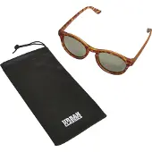 Urban Classics Zonnebril 'Sunrise' cognac / geel / zwart