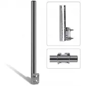 Smart SM80S Satelliet balustrade-beugel Zilver