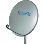 Schwaiger SPI5500SET4 (Parabolische antenne, DVB-S / -S2), SAT Spiegels + SAT Antennes, Grijs