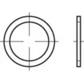 Toolcraft TO-5454486 Afdichtring 38 mm DIN 7603 Koper 50 stuk(s)