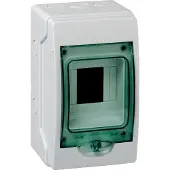 Schneider Electric kaedra mini installatiekast (hxbxd) 200x123x112mm, opbouw, kunststof