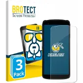 BROTECT Screenprotector 3 Stuks voor Zebra TC22R Beschermglas transparant