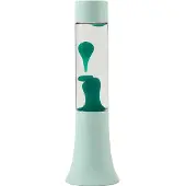 Itotal - Flared Lava Lamp - Pastel Green - 37 cm