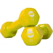Muscle Power Vinyl dumbbells MP920 2 x 2,5 kg