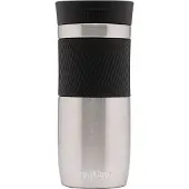 CONTIGO Byron Snapseal thermosbeker - Biscay Bay - roestvrijstalen isoleerbeker, koffiebeker-to-go, lekvrij, houdt tot 7 uur warm, vaatwasserbestendig BPA-vrij deksel, 470 ml