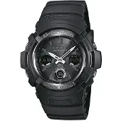 Casio G-shock Heren Zwarte Horloge AWG-M100B-1AER