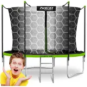 Neo-Sport Tuintrampoline 10ft/312cm met binnennet en ladder