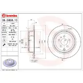 Brembo 08.5898.10 Remschijf