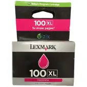 Lexmark Inktcartridge 100XL (14N1070E) Magenta Hoge capaciteit