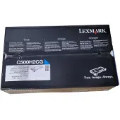 Lexmark C500H2CG toner cyaan hoge capaciteit (origineel)