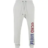 Ecko unltd. Broek 'Grande' blauw / grijs / rood