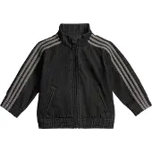 Adidas Tussenjas 'Firebird' grijs / black denim