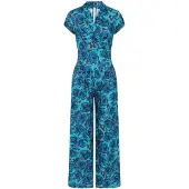 HotSquash Jumpsuit 'Ss26' marine / saffier / aqua / bruin