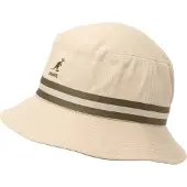 Kangol Hoed 'Lahinch' beige / olijfgroen