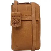 Burkely Soft Skylar Dames Phone Wallet - Cognac